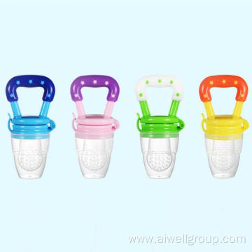 Baby Fruits And Vegetables Bite Silicone Feeder